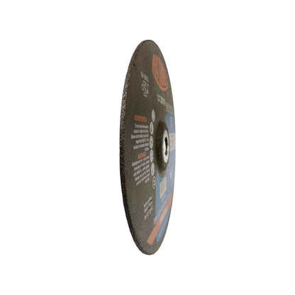 Disco abrasivo de corte Austromex 2010 para metal, color negro, uso profesional en esmeriladora.