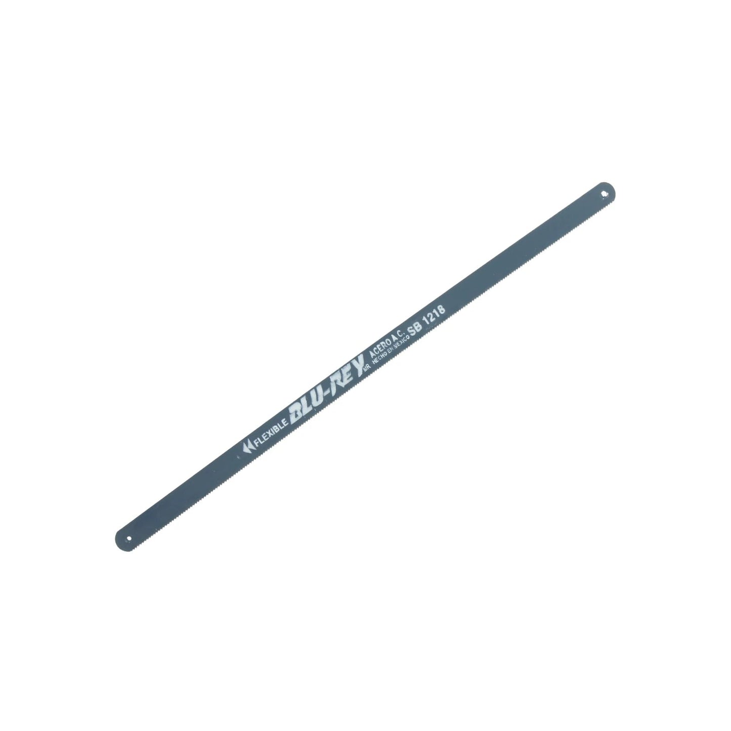 Segueta flexible Blu-Rey de acero 18 DPP para sierra manual, color gris azulado