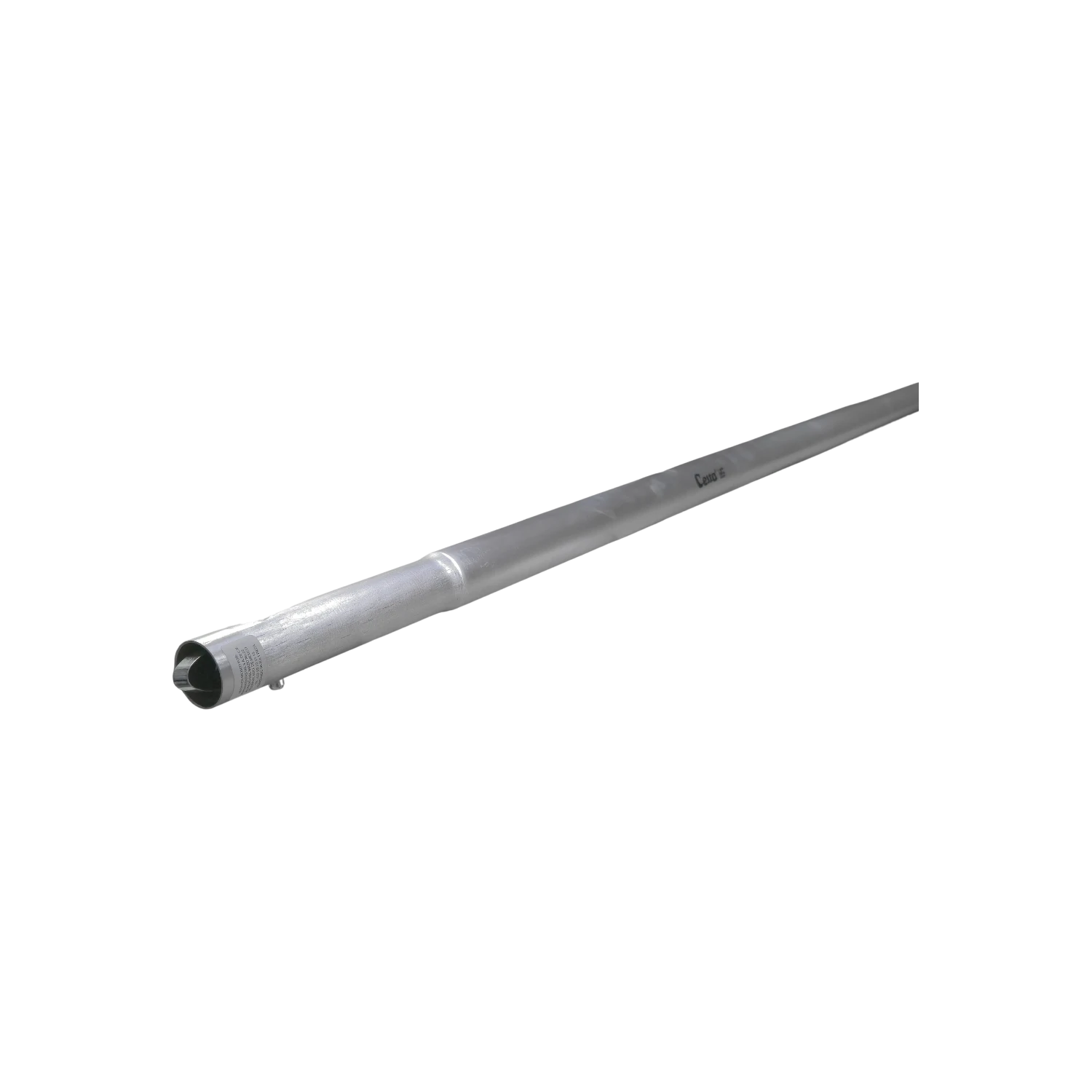 Extensión de aluminio Celta 72 pulgadas para cabezales de herramienta, tubo plateado resistente