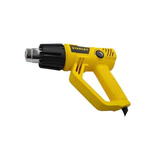 Pistola de calor eléctrica Stanley amarilla para decapado y trabajos de ferretería