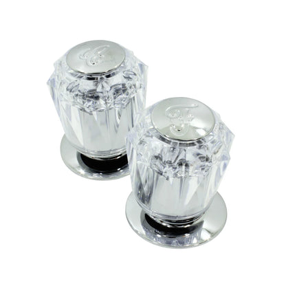 Maneral para regadera acrílico cristal Metalflu 14665