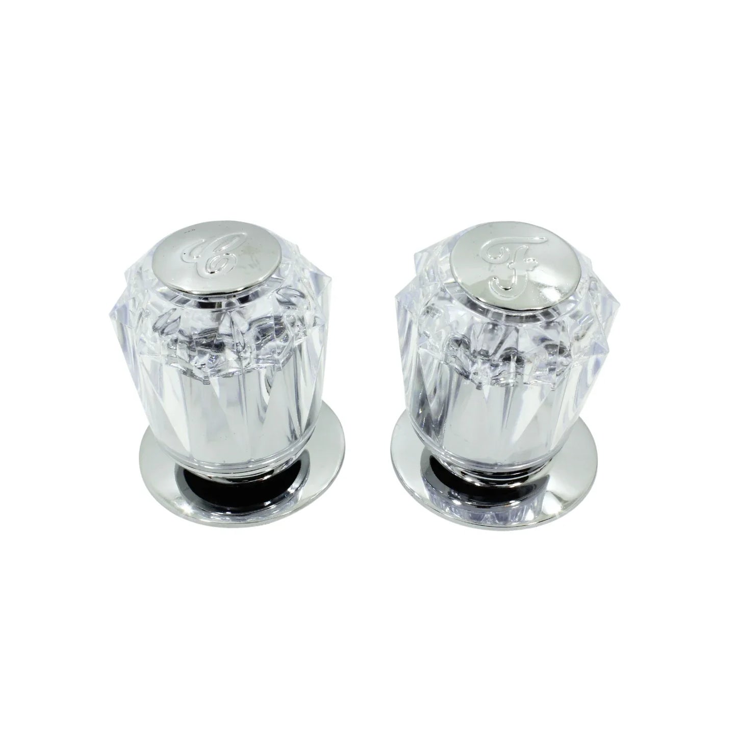 Maneral para regadera acrílico cristal Metalflu 14665