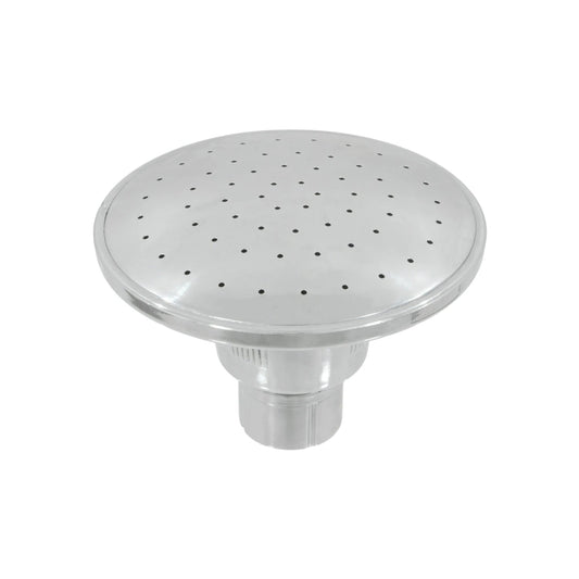Regadera de ducha redonda cromada de 3 pulgadas, material ABS para baño