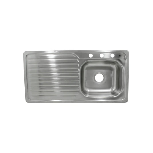 Tarja 100 cm x 50 cm escurridor izquierdo Ekon 60007