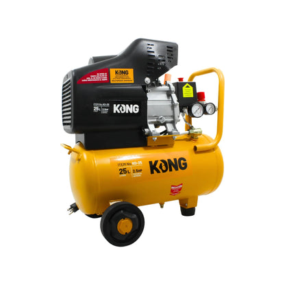 Compresora 2.5 HP 25 litros con accesorios Kong KO-25