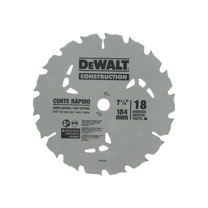 Sierra circular 7 1/4" de  1500 W Dewalt DWE5615