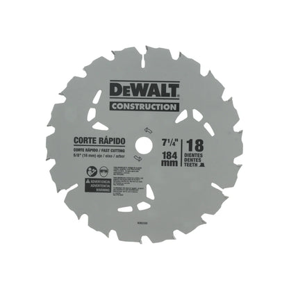 Sierra circular 7 1/4" de  1500 W Dewalt DWE5615