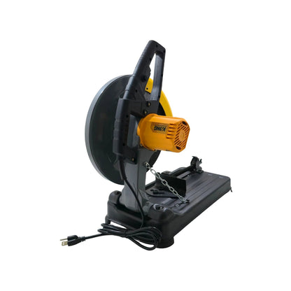 Cortadora de metal Kong 14 pulgadas 2100W negra y amarilla