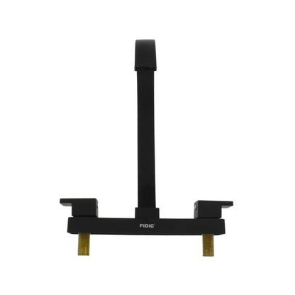 Mezcladora para fregadero 8 pulgadas FIDIC negro mate, grifo de cocina de metal, doble manija.