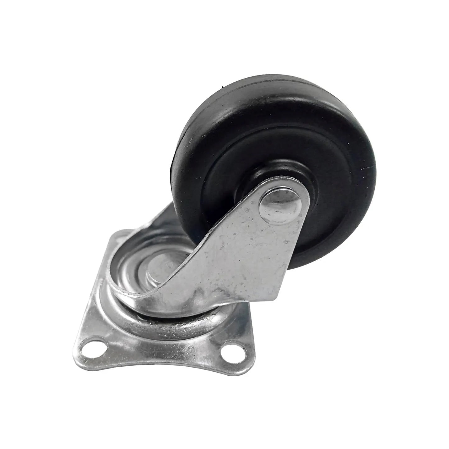Rodaja giratoria 2.5" negra Maincraft M1201