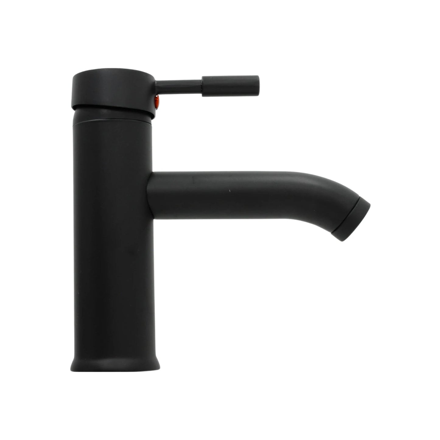 Mezcladora monomando negra para lavabo, grifo de baño moderno