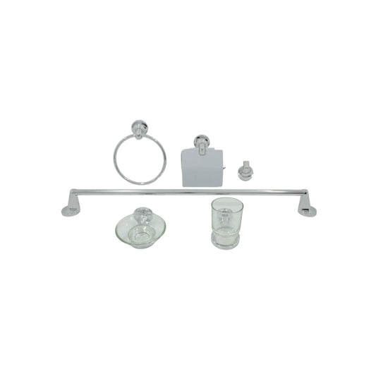 Juego de accesorios para baño cromado Fidic A02