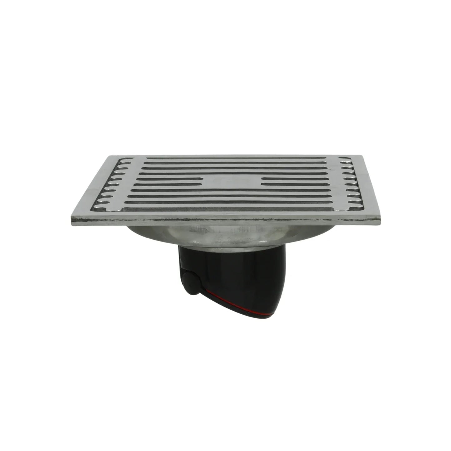 Coladera anti olores 10 x 10 cm cromo Fidic A502