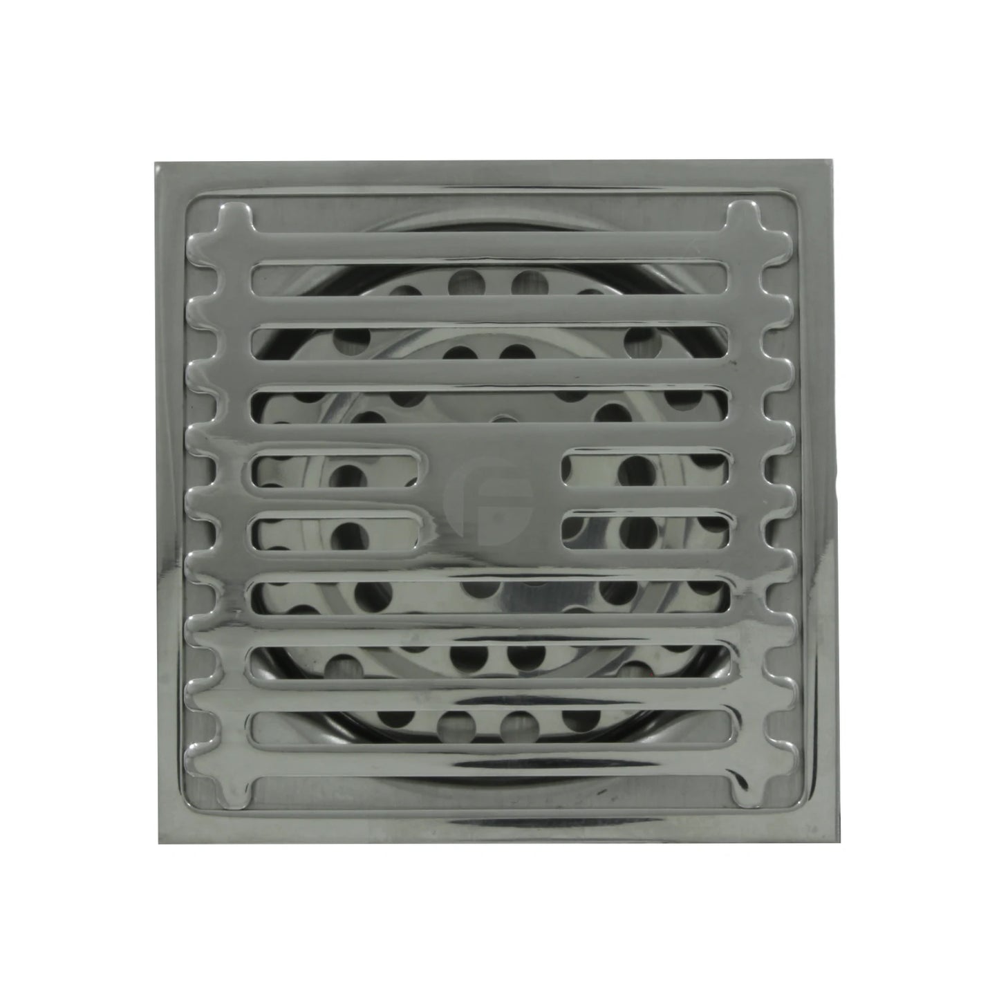 Coladera anti olores 10 x 10 cm cromo Fidic A502