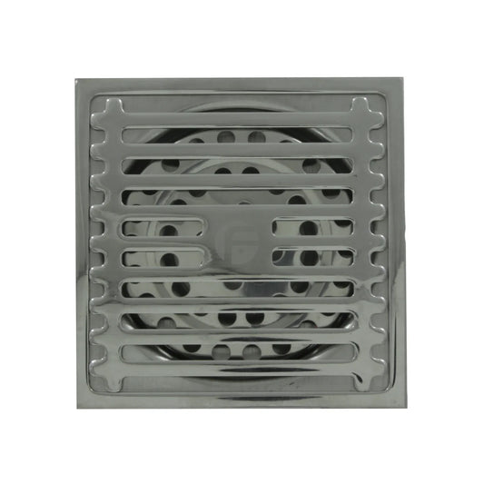 Coladera anti olores 10 x 10 cm cromo Fidic A502