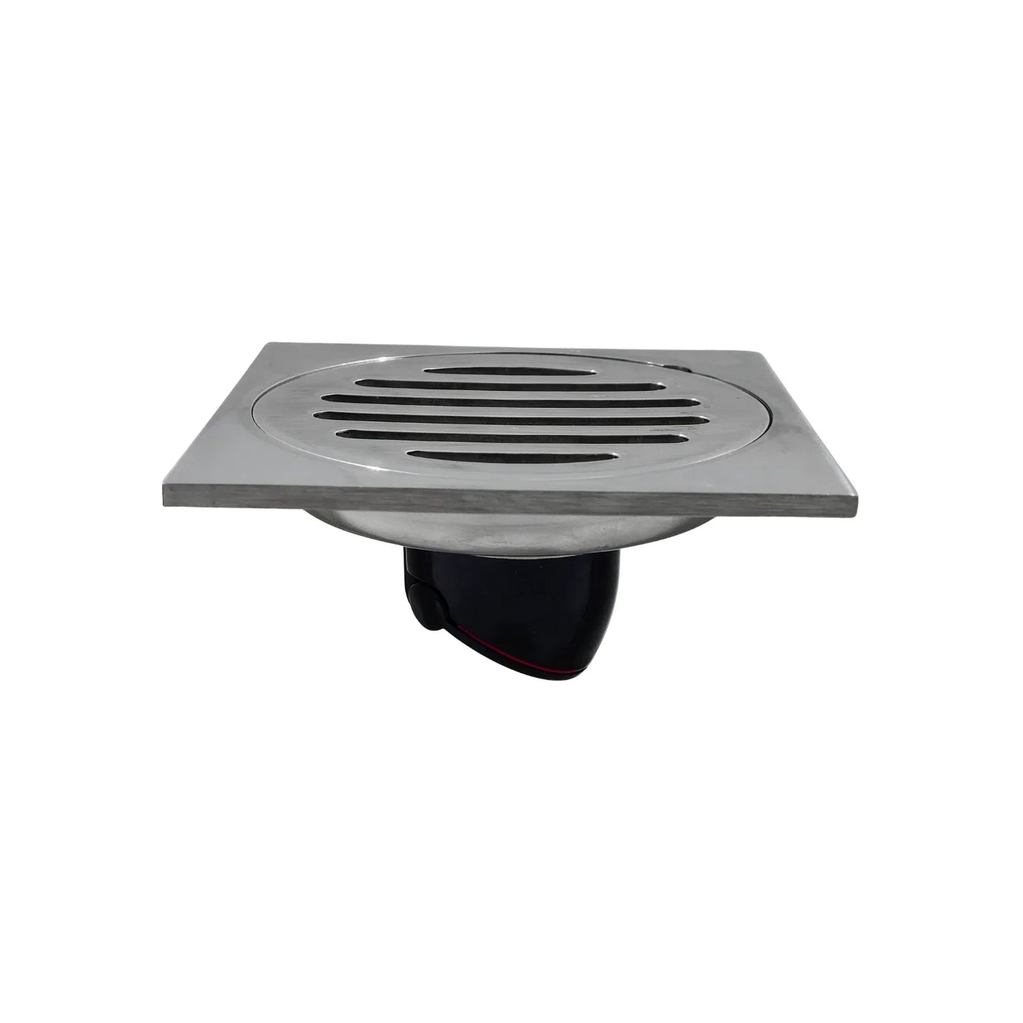 Coladera anti olores 10 x 10 cm cromo Fidic A504