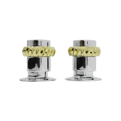 Maneral para regadera cromado/dorado Amuer H172G