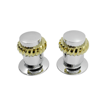 Maneral para regadera cromado/dorado Amuer H172G