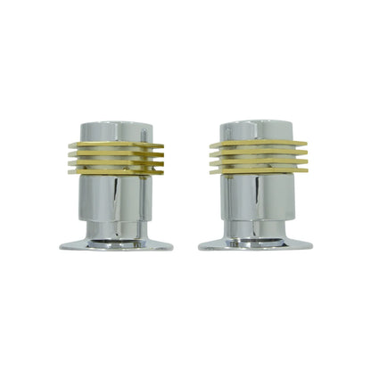 Maneral para regadera cromado/dorado Amuer H220G