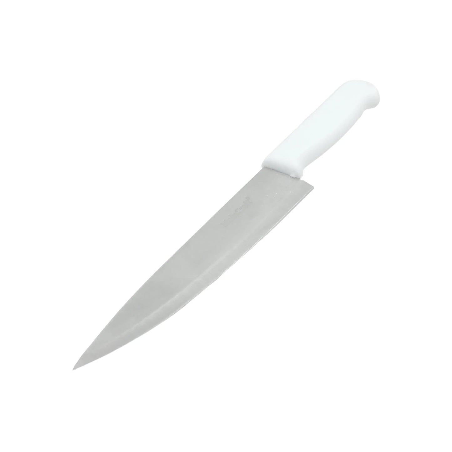 Cuchillo Maincraft de hoja lisa acero inoxidable con mango blanco ergonómico para cocina