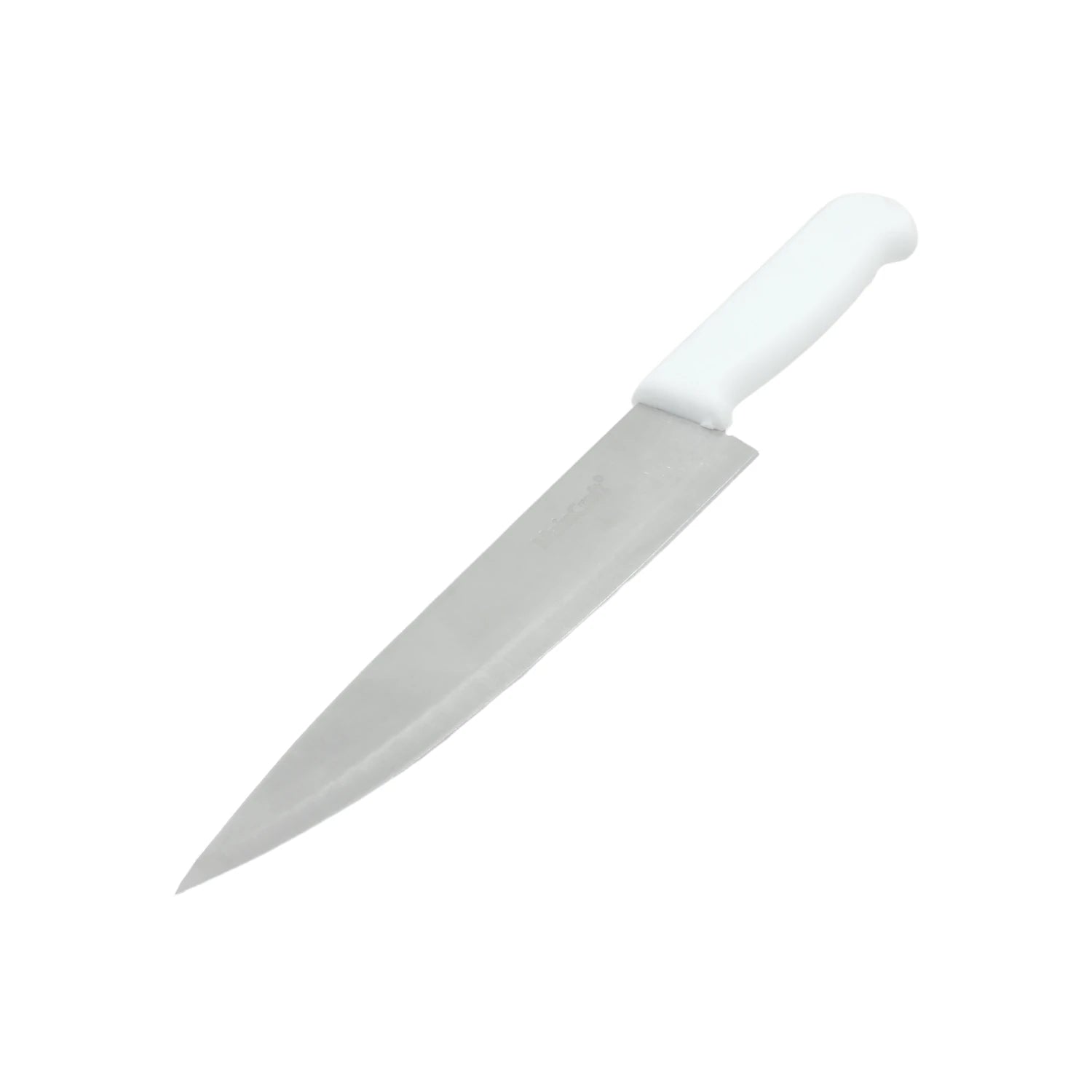 Cuchillo Maincraft de hoja lisa acero inoxidable con mango blanco ergonómico para cocina