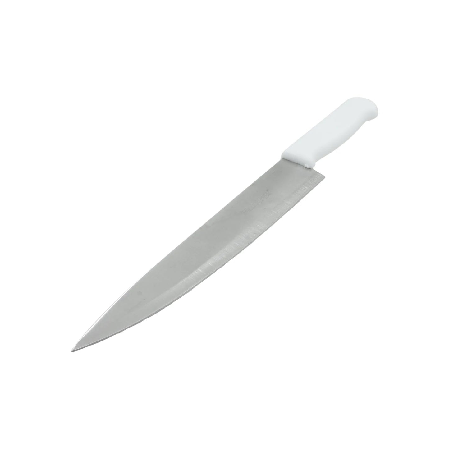 Cuchillo de cocina hoja lisa acero inoxidable mango blanco Maincraft