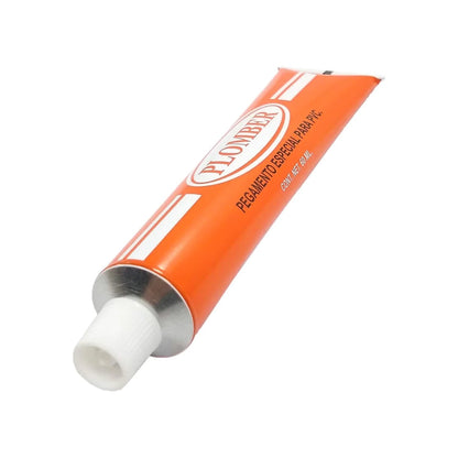 Pegamento Plomber especial para PVC en tubo naranja de 60 ml
