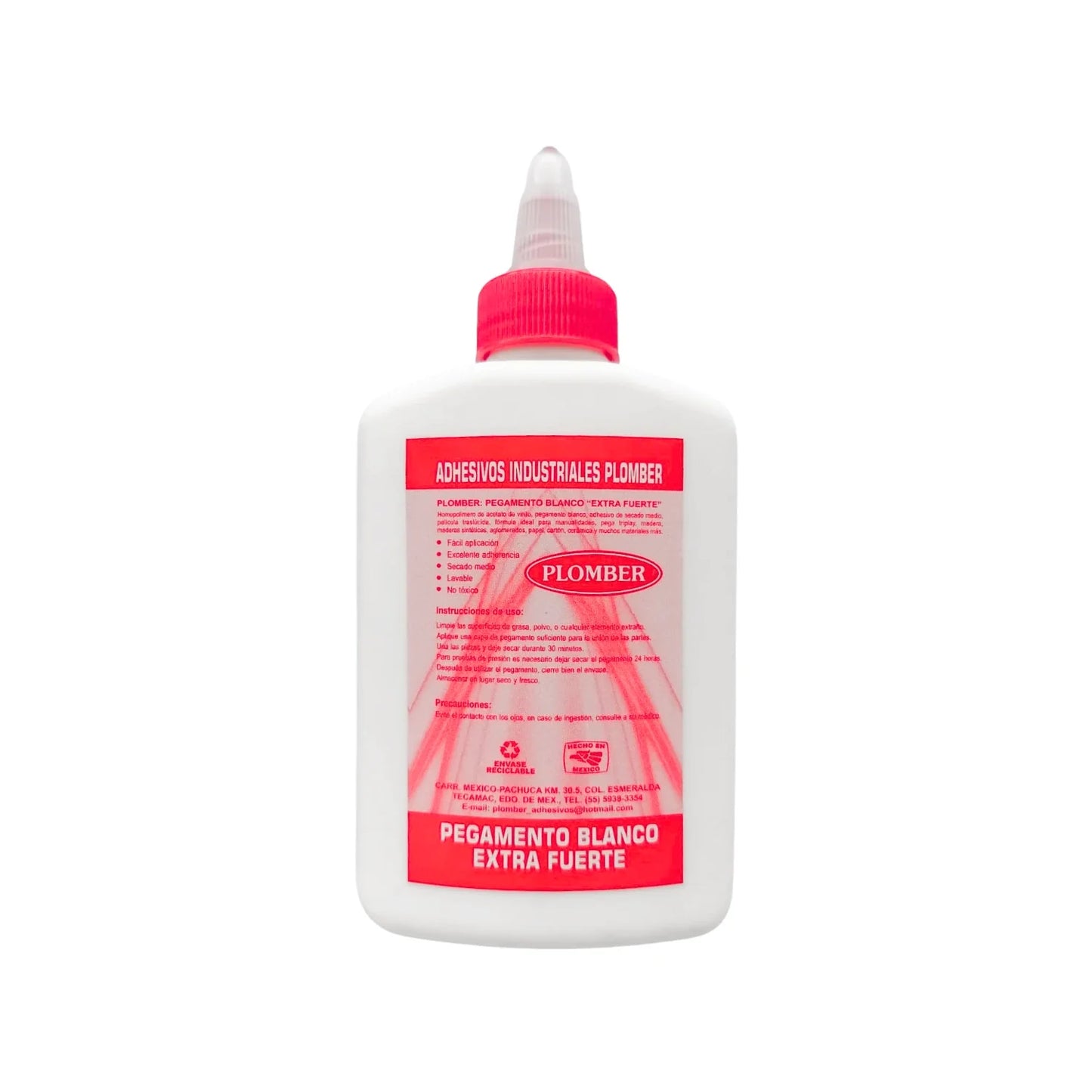 Pegamento blanco 125 g Plomber BOC-BOT125