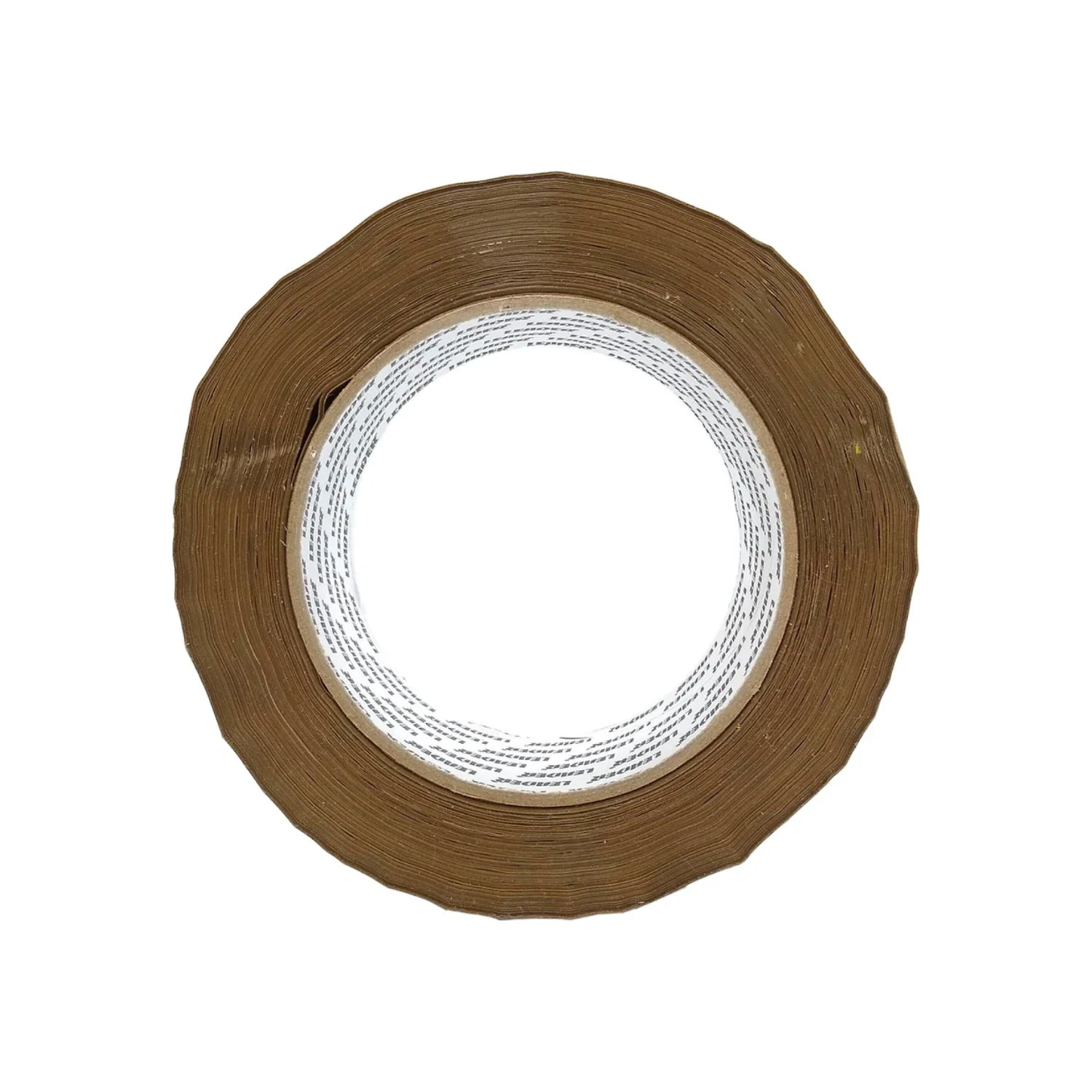 Rollo de cinta canela adhesiva Leader para embalaje, resistente y duradera para sellar cajas.