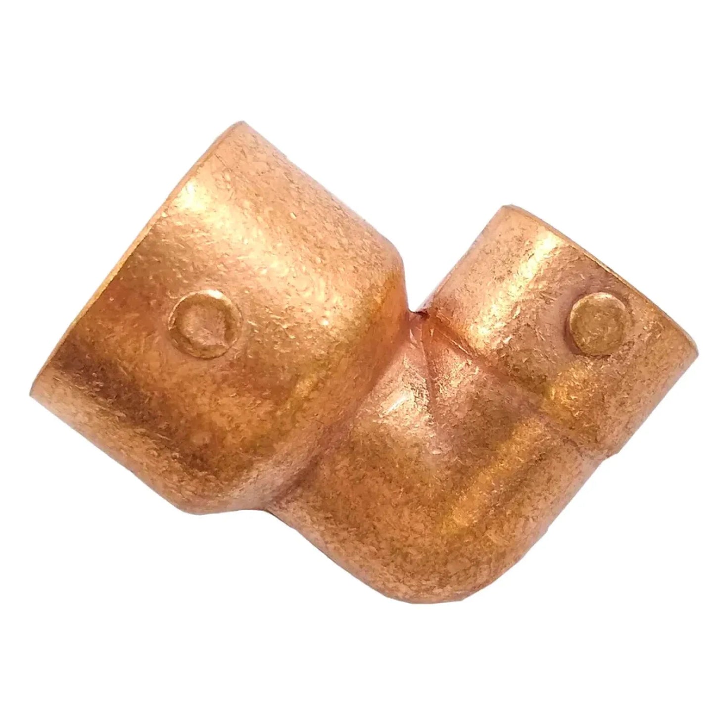 Codo de cobre de 90 grados para soldar, conexión de tubería para instalaciones de fontanería