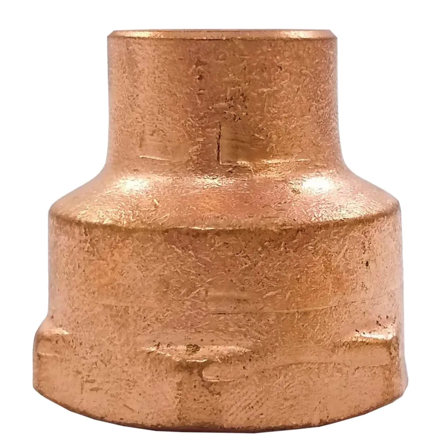 Reductor de cobre para soldar, acople de plomería para tuberías de diferentes diámetros