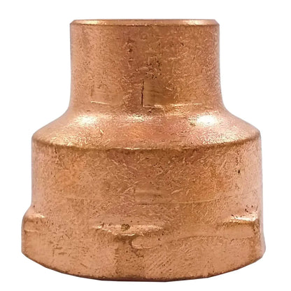 Reductor de cobre para soldar, acople de plomería para tuberías de diferentes diámetros