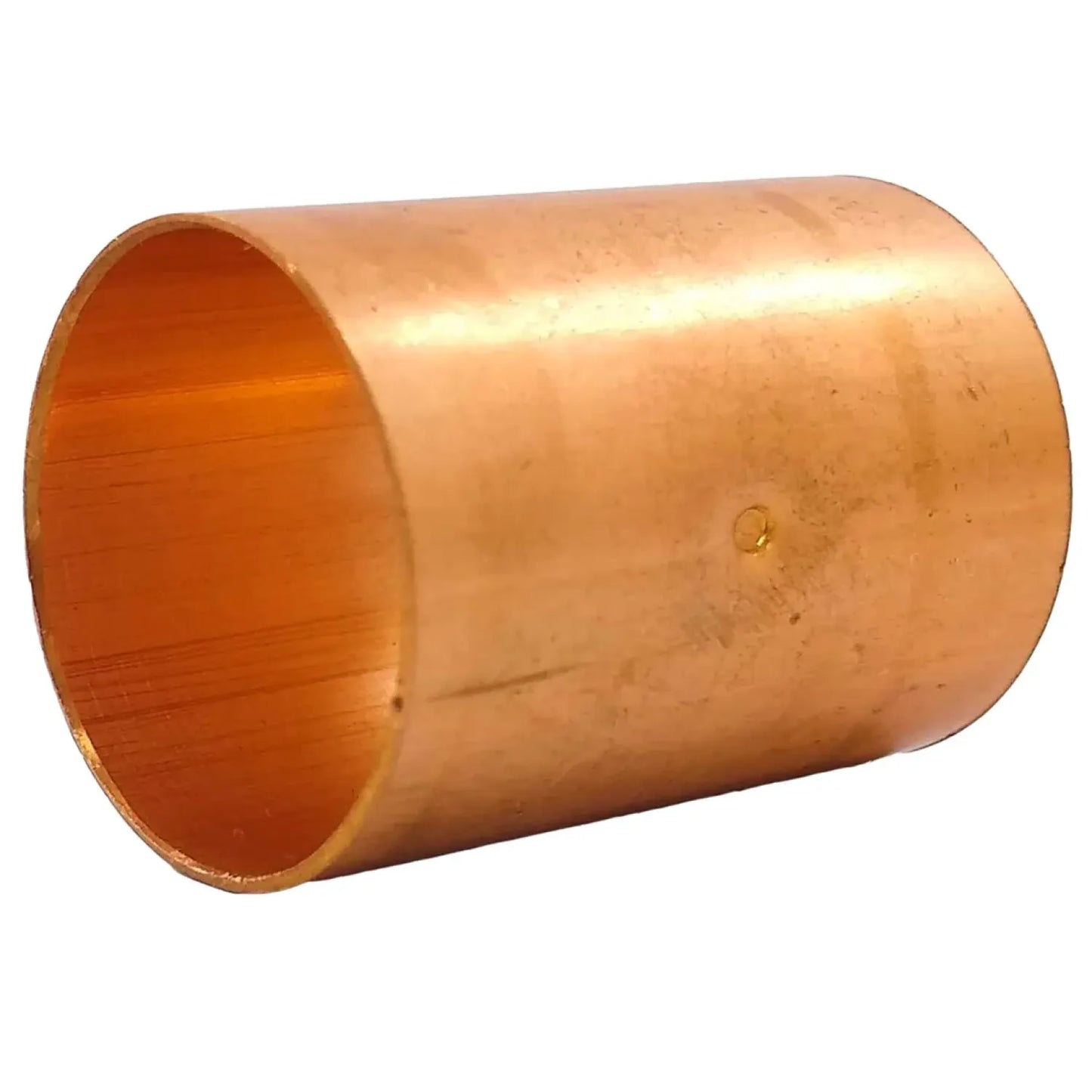 Cople de cobre para tubería de plomería, unión recta de tubo cobrizo