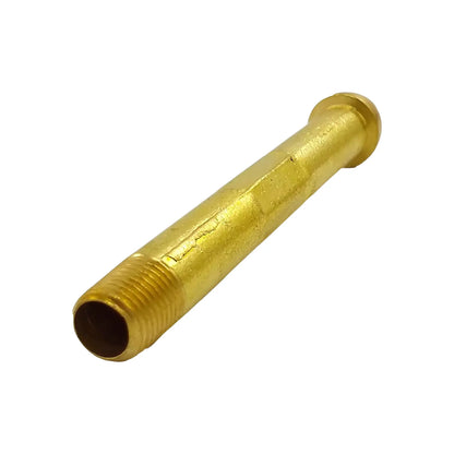 Punta pol con rosca 12 cm latonada Aleamex AG-PPR12