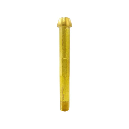 Punta pol con rosca 12 cm latonada Aleamex AG-PPR12