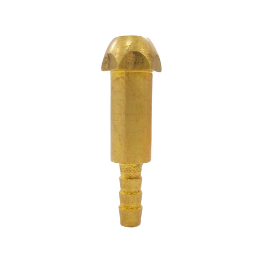 Punta pol con espiga 6 cm latonada Aleamex AG-PPE06