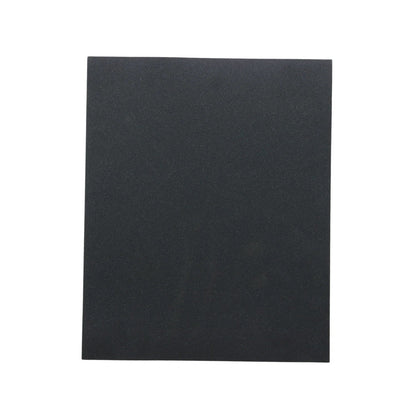 Lija de agua grano 280 para lijar y pulir superficies de metal, madera y plástico con acabado liso.