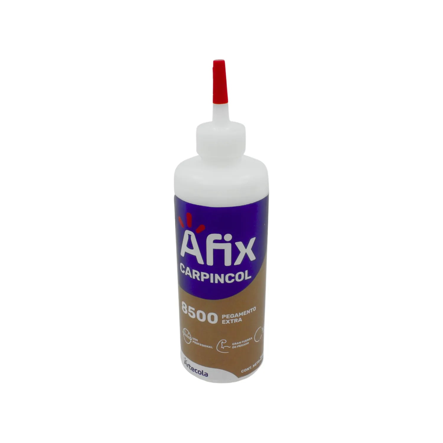 Adhesivo Afix Carpincol 8500 profesional extra fuerte para madera y carpintería.