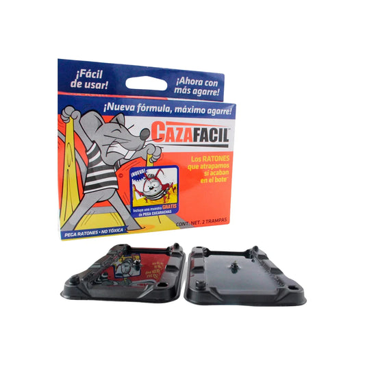Trampa grande para ratas 2 piezas Cazafacil