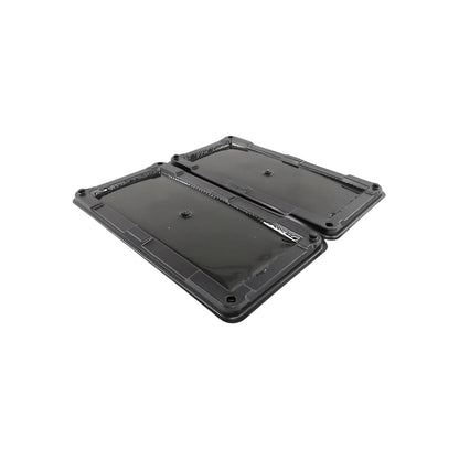Trampas de pegamento grandes negras para ratas y ratones, 2 piezas, control de plagas doméstico