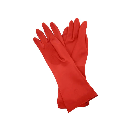 Guante de hule #6 1/2 rojo Durtex