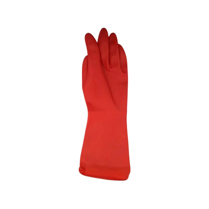 Guante de hule #7 rojo Durtex