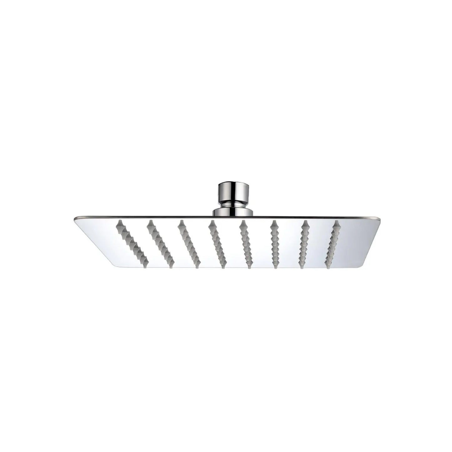Regadera cuadrada 8" acero inoxidable Genflux CU326SS8