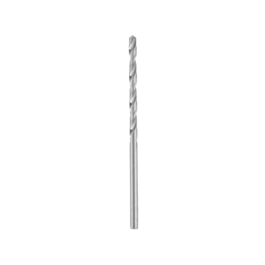 Broca alta velocidad HSS 3/32" con zanco corto y punta de 135 grados para perforación precisa en metal.