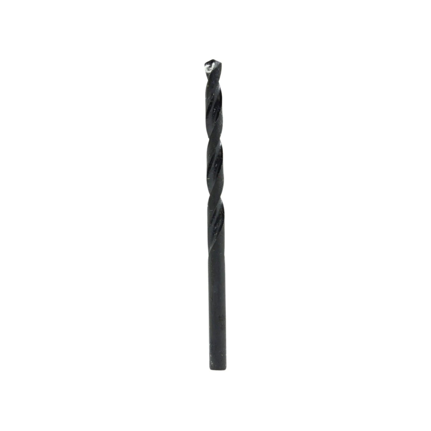Broca de alta velocidad 7/32" negra con zanco corto, punta a 135º para perforar metal.