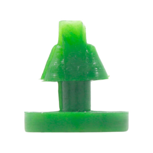 Broche para cinta rompevientos 50 piezas verde