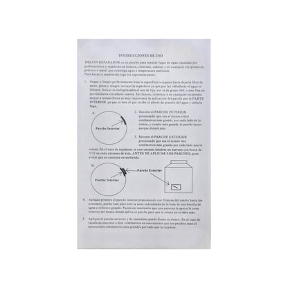 Parche para tinaco mediano Delfín