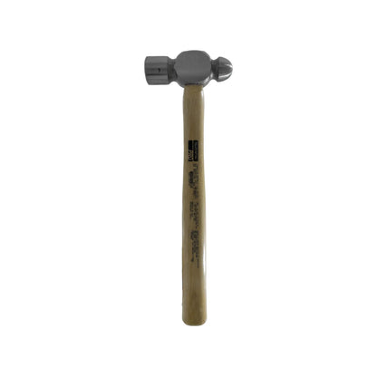 Martillo de bola Tramontina PRO con mango de madera para conformado de metales y remachado profesional.