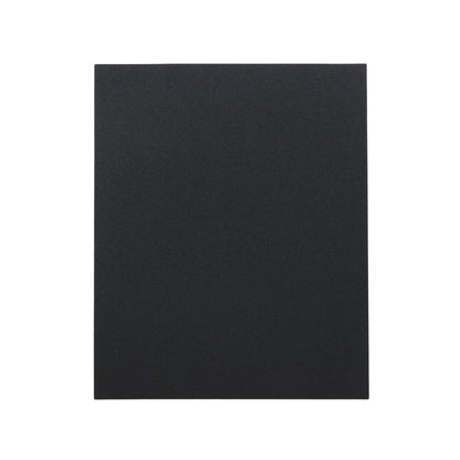 Hoja de lija de agua negra grano 220 para lijado fino y pulido en seco y húmedo.