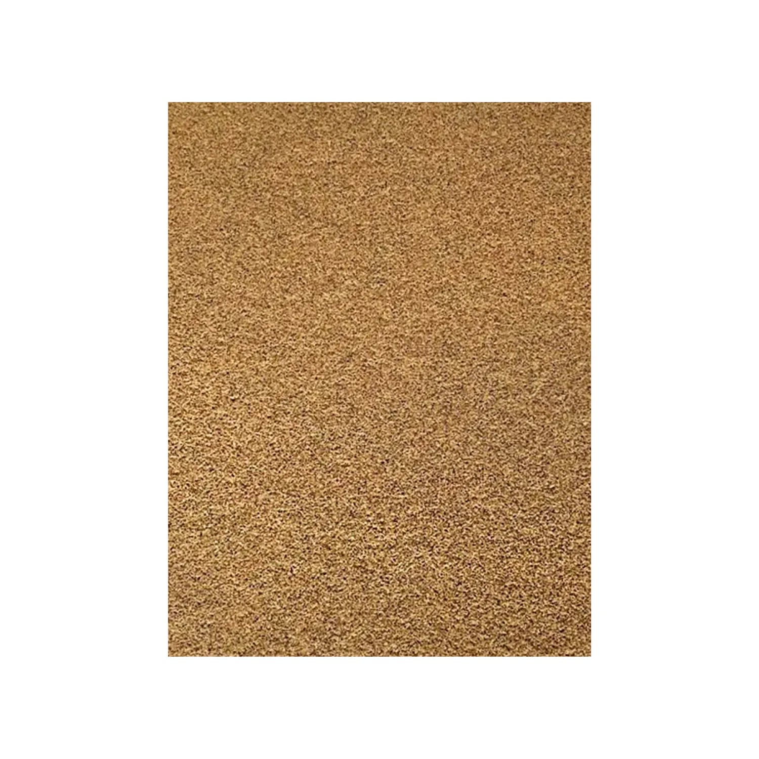 Papel de lija abrasivo de grano fino color café para acabado liso en madera y superficies de ferretería